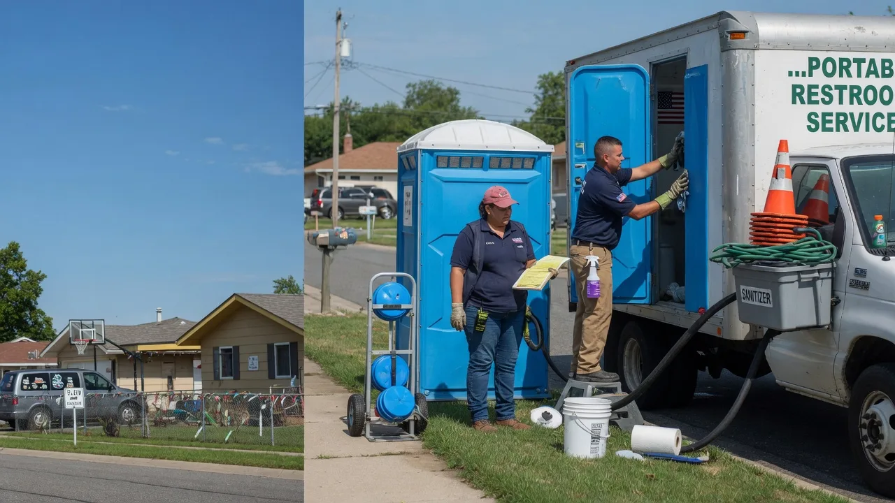 Portable Toilet Rental in Hessmer, LA near me